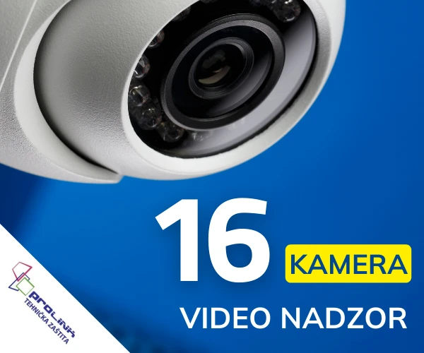 Video nadzor 16 kamera